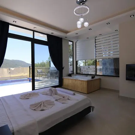 Dreamy With Private Pool And Jacuzzi In Kas 别墅 *